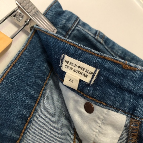 Madewell High-Rise Slim Boyjean - Picture 5 of 6